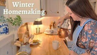 Winter Homemaking Cottage Style