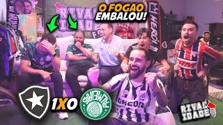React Botafogo 1x0 Palmeiras | Melhores momentos | Gols | Brasileirão