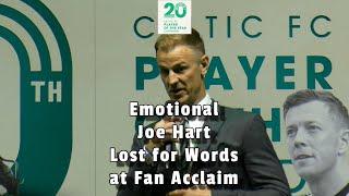 Emotional Joe Hart Lost for Words at Fan Acclaim - 20th Celtic Player of the Year Awards - 12.05.24