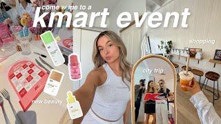 come to a KMART EVENT with me ( new beauty range, shopping, uniqlo & kmart haul )