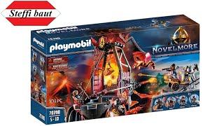 Playmobil Novelmore 70390 Burnham Raiders Lava Mine unboxing & build