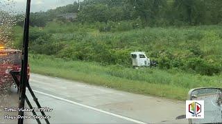 Truck Injury Crash West of Junction City on I-70 7/21/20