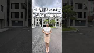 경기도 고양시 4층 단독주택,지하철역 도보 25분이면 역세권인가요? #shorts