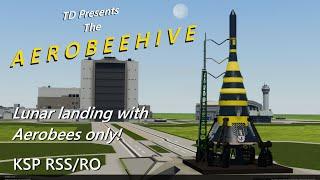 THE AEROBEEHIVE - Aerobees only to Lunar landing... why not? [KSP RSS/RO]