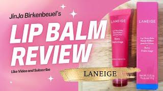 LANEIGE Lip Glowy Balm Product Review by JinJa Birkenbeuel