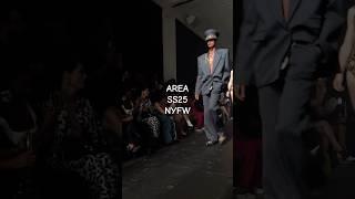 AREA SPRING SUMMER 2025 #fashionweek #nyc #fashion #runway #fashionshow #nyfw #area #nycfashionweek