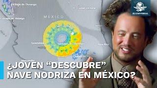 Tiktoker muestra supuesta presencia de nave nodriza sobre territorio mexicano