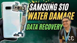 How To Fix Water Damaged Samsung S10. Recovering Data From Android With No Signs of Life.