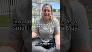 How much I made as a small influencer in May #eagleeyefarm #farmlife #contentcreator #transparency
