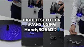 HandySCAN BLACK: Generate high resolution scans and accurate models