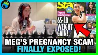 Meghan Markle CAUGHT STEALING Her 65lb Pregnancy Weight Gain Story FROM KIM KARDASHIAN!?