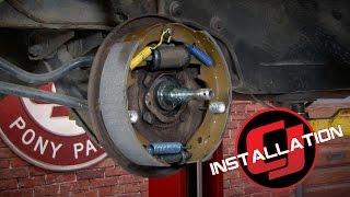 Drum Brake Rebuild Kit | 1964-1966 V8 Mustang