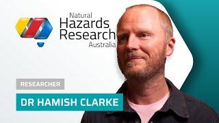 Dr Hamish Clarke, researcher Natural Hazards Research Australia and University of Melbourne @ #FBF24