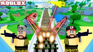 Yüksek Korumalı Asker Adası Kurduk!! - Panda ile Roblox Military Island Tycoon