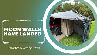 Affordable Awning/Wall Combo - Check out the NEW MOON WALLS - Discount code in the description