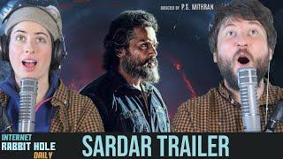 Sardar Official Trailer | Karthi, RaashiiKhanna | GV Prakash Kumar | irh daily REACTION!