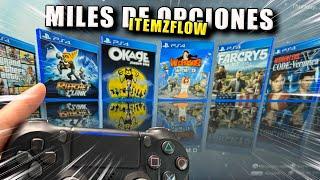 Increíble gestor de juegos  todo en uno para tu PS4 11.00