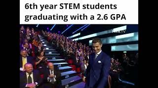 STEM students graduating like