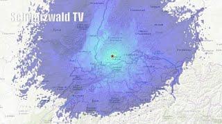  Erdbeben 4.2 erschüttert südlichen Schwarzwald, Schweiz und Frankreich... - Livestream 27.06.2024