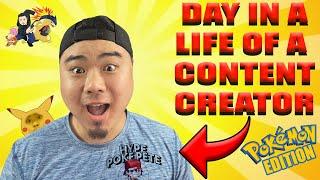 FULL DAY of A Content Creator! | Pokémon Edition! | Pokemon