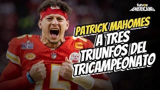 Patrick Mahomes, a tres triunfos del tricampeonato | futvox Americano