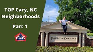 TOP Cary NC Neighborhoods