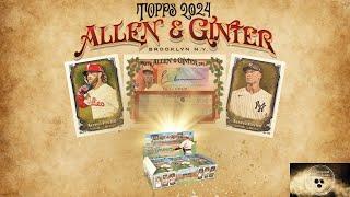 ️Product Review️ 2024 Topps Allen & Ginter Hobby Box! Fun Product! 3 Hits!