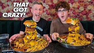 IMPOSSIBLE 15 MINUTE BURGER CHALLENGE