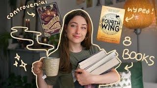 fourth wing, female rage, pirate fantasy & the bell jar   books i recently read