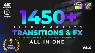 Unique Transitions & FX Template Pack for Final Cut Pro X & Apple Motion