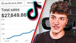 $27,876 tiktok dropshipping in 5 days (showing you my entire strategy)