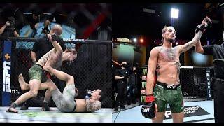 Sugar Sean O'Malley DOUBLE Knockout vs Thomas Almeida! UFC #shorts