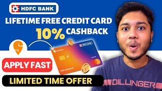 Swiggy HDFC Credit Card - Lifetime Free | 10% Cashback On Every Transaction