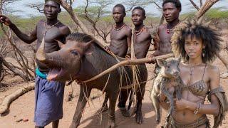 Uncover Remarkable Hadzabe Tribe Bushmen Lifestyle | still Living in the forest