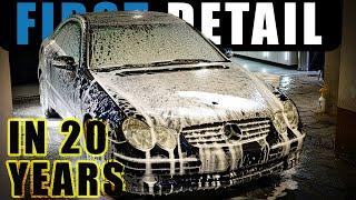 NEGLECTED Mercedes CLK 200 - First Detail EVER! - Car Detailing