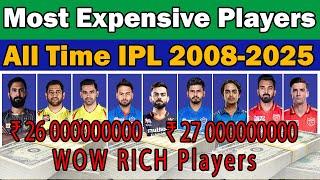 Top 10 Most Expensive Players in IPL History AuctionTop 10 BuysAll IPLRishabh Pant auction price