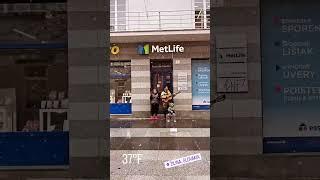Zilina Slovakia downtown gypsy music #travel #europe #slovakia