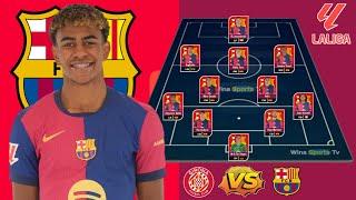 Girona vs Barcelona - Barcelona Top Alternative Potential Starting Lineup - Laliga Jornada 5