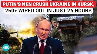 West Leaves Zelensky Alone? Russia Strikes Hard in Kursk | 250+ Ukrainian Troops Fall in 24 Hours