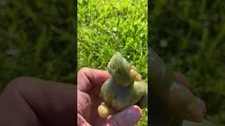 Дракон из нефрита от Jade Khan #nephrite #jade #резьбапокамню #нефрит #украшения #чай