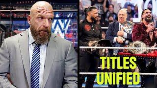 Triple H Exposed By Major Star...WWE To Unify World & Undisputed Titles?...Wrestling News