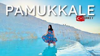 Exploring Magical PAMUKKALE in 24 Hours! | Turkey Travel Vlog 2024