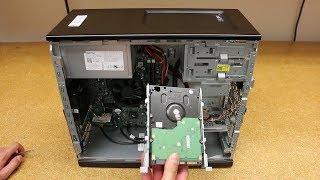 How to remove hard drive from a desktop