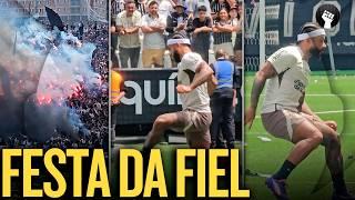 GOLS, FESTA E ASSISTÊNCIA: CONFIRA COMO FOI O TREINO ABERTO DO CORINTHIANS NA NQA