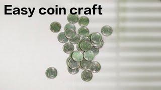 DIY coin craft! Diy Home decor! easy coin art! coin craft idea(2022)vini ArtBox
