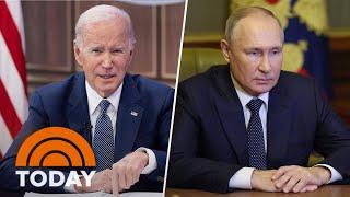 Biden Says Putin 'Miscalculated Significantly’ Ukrainian Resistance