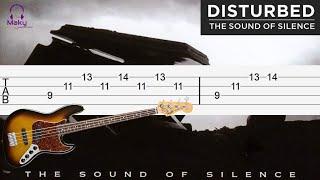 The Sound Of Silence - Disturbed [Bass Tabs Tutorial]