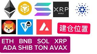 SOL BNB ETH XRP ADA SHIB TON AVAX 哪一个有10倍空间？牛市价格预测！在这个位置建仓利益最大化！SOL还能涨多少？shib还能再创神话吗？XRP2025 能涨多少