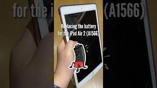 How to replace iPad Air 2 (A1566) Battery at home