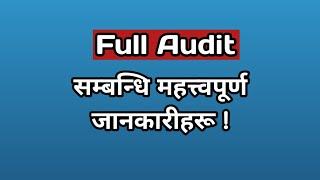 Full Audit Meaning